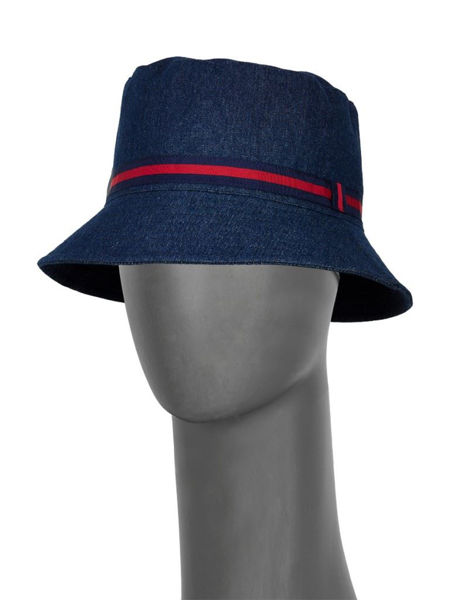 URBAN BUCKET HAT - Dark Blue Denim - MALE