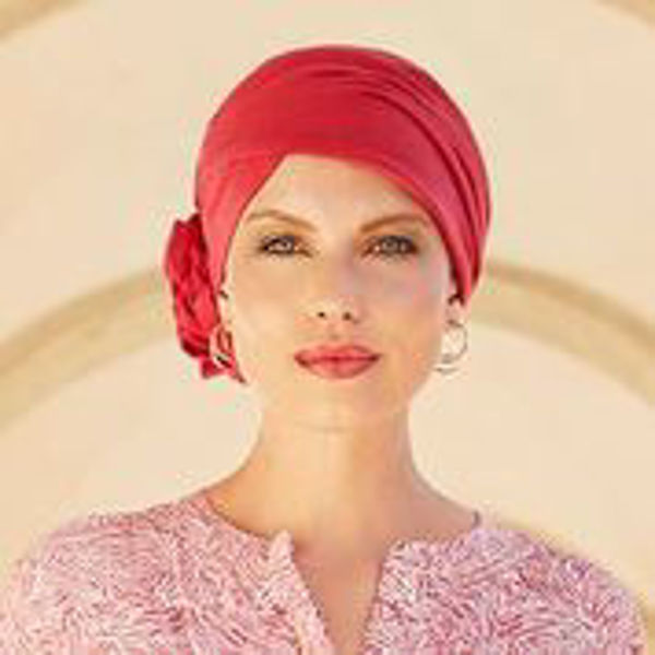 ZURI TURBAN - Lipstick Red