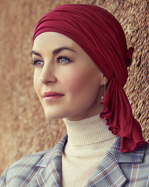 Tula Turban Red Bud