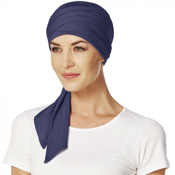 MANTRA SCARF - Dark Blue