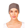 Chandra Night Cap - Warm Brown Melange