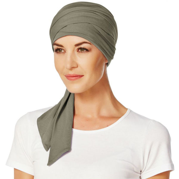 MANTRA SCARF-LONG  Brown Green