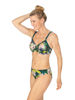 Flower Spirit Bikini Top SBP - Emerald & Jungle