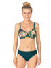 Flower Spirit Bikini Trusse - Emerald & Jungle