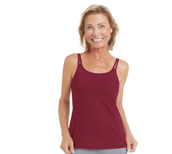 Valletta Top - Deep Red