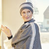 Christine Poncho - Charming Greys