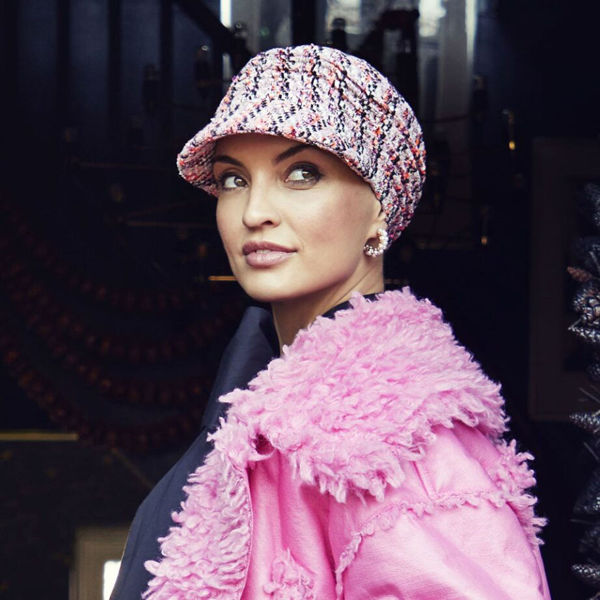 PANDORA Cap -  Pink Bouclé Symphony