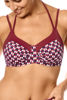 Amoena Apulia - Bikini Top Padded - Bordeaux/Multi