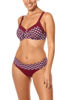 Amoena Apulia Bikini Trusse - Bordeaux/Multi