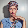 Twilly Scarf - Royal Paisley-Blue - 5x85 cm