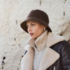 HocAurelia Hat - Wolly Brown